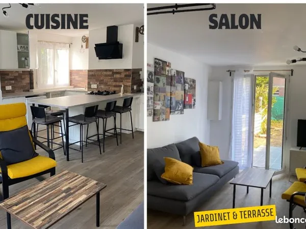 Colocation de 5 chambres dans une maison avec jardin proche Technopole du Madrillet