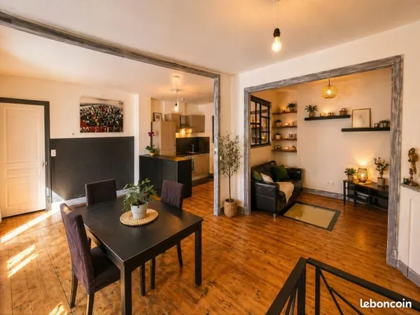 Duplex atypique de 86m2 avec espace modulable