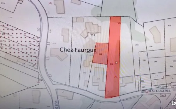 Terrain chez fauroux