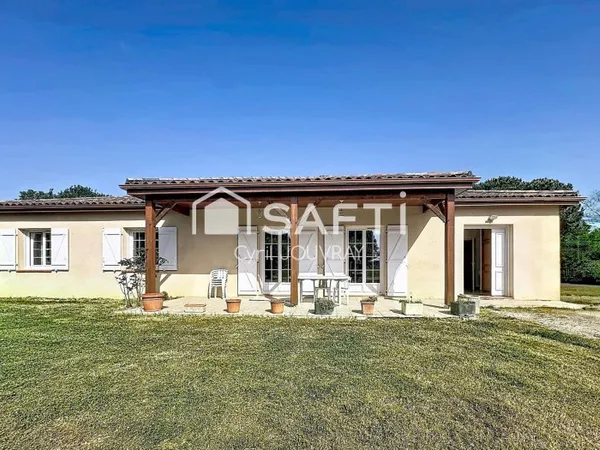Maison 130 m2 sur terrain de 4000m2