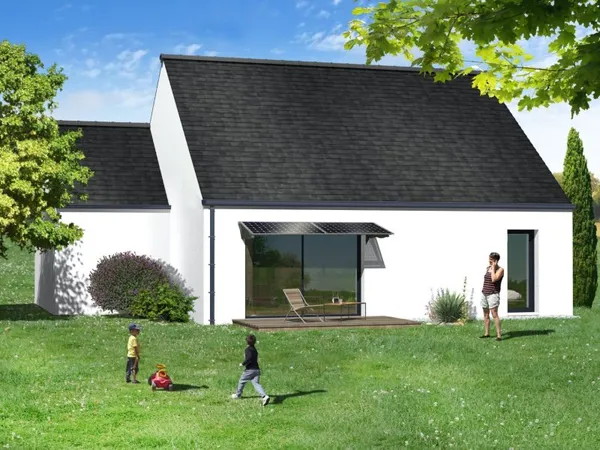 Projet de construction d'une maison 80.07 m² avec terrain à AUQUAINVILLE (14)