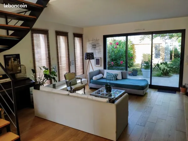 Colocation Rezé 10' Sud Nantes Maison comfortable jardin proche transports commodités et équipements