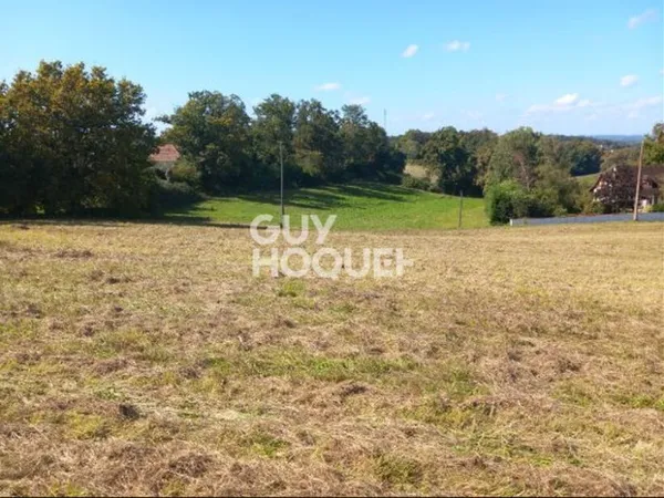 DOAZON (64370): Terrain constructible au calme d'environ 2512 m2