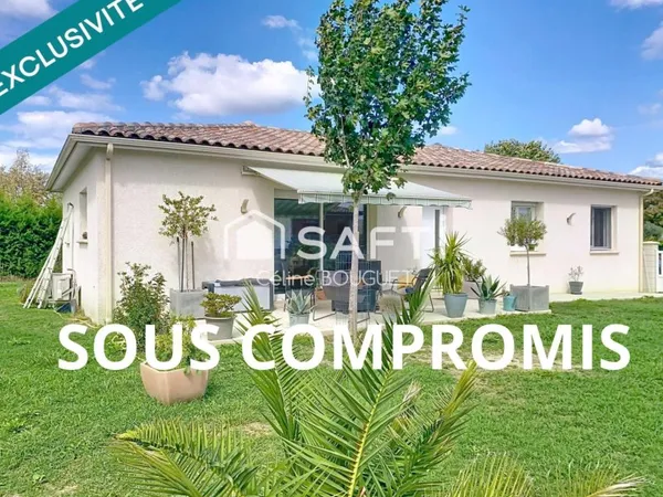 Maison de plain-pied 3 chambres