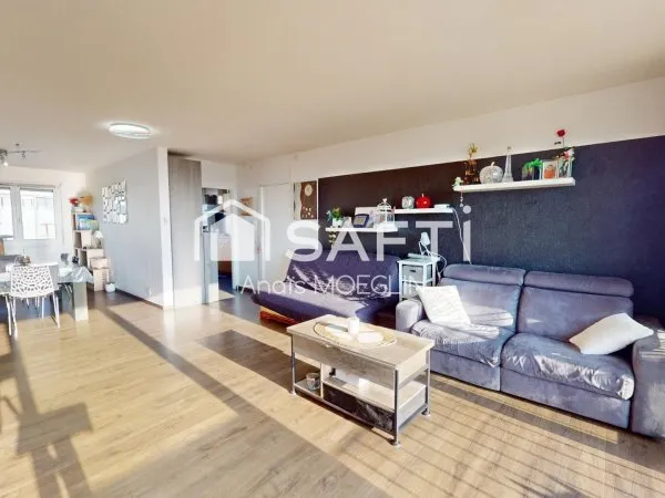 Appartement lumineux et traversant à Rixheim