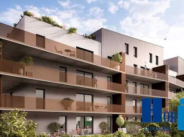 LA TALAUDIERE CENTRE APPARTEMENT NEUF F3 + GRANDE TERRASSE