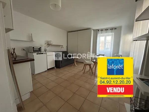 Appartement Saint Laurent Du Var 1 pièce(s) 20.5 m2