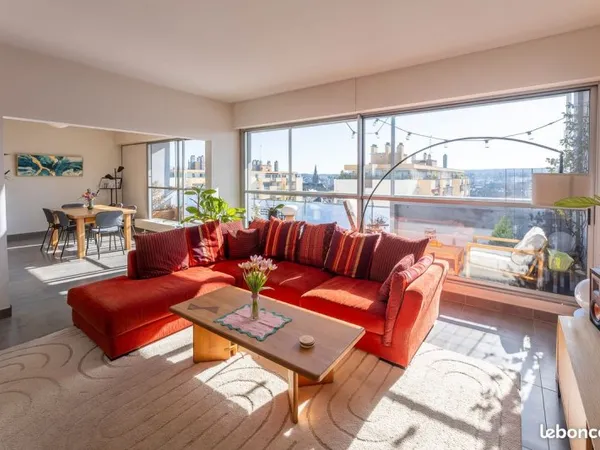 Mulhouse - Attique 4P 93m² | Dernier étage | Vue Vosges & Rebberg | Sans frais d'agence