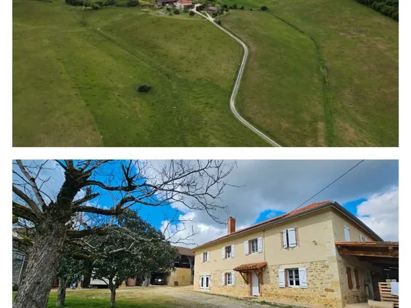 Propriété de caractère avec vue dominante - 2 maisons - 4 hectares - environnement exceptionnel
