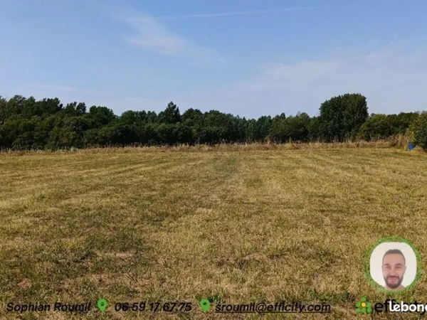Terrain 2 614 m² Bassac