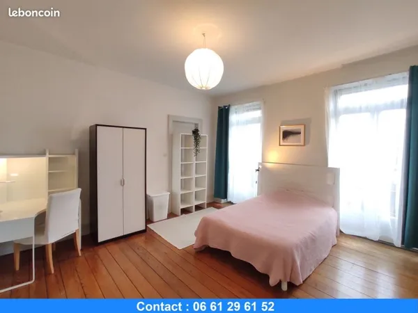 Chambre - Place Bordeaux - Partage des tâches