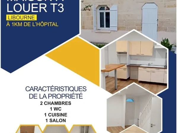 Maison T4 à louer