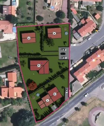 Parcelle de Terrain Constructible de 828 m2 dans Nouveau Lot