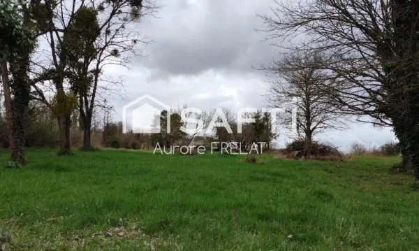 Superbe terrain à bâtir