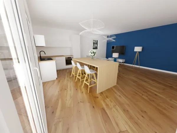 Appartement 3 pièces 66 m²