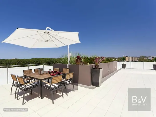 Superbe appartement 4 pièces avec terrasse panoramique de 100 m²