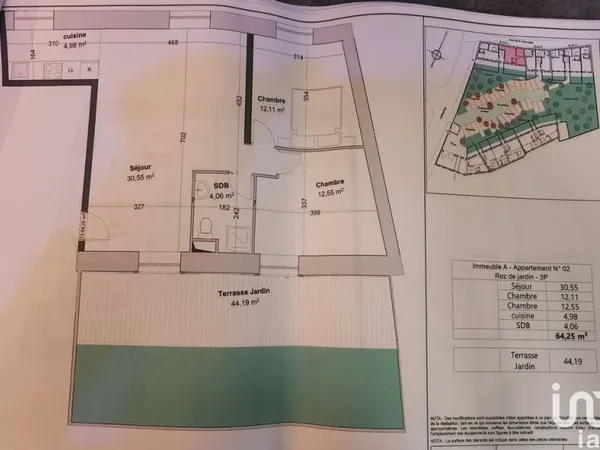 Vente Appartement 3 pièces
