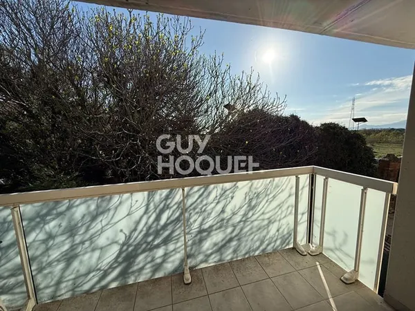 A vendre à Perpignan (66000) Porte d'Espagne, idéal investisseur appartement F2 vendu Loué, avec ter