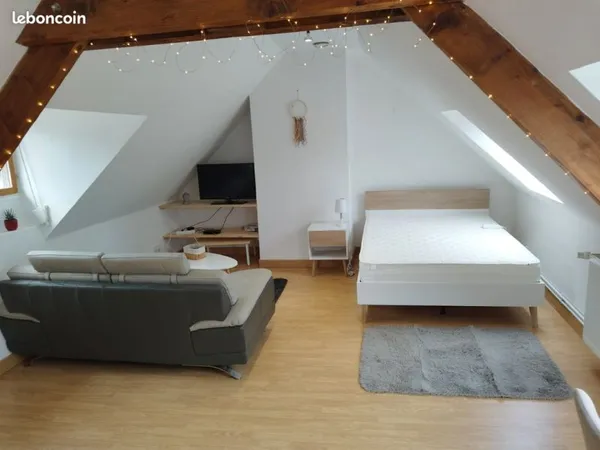 T2 meublé, calme, toutes charges comprises