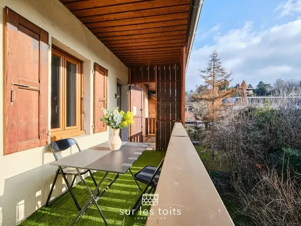 'Mimosa' Duplex 3 pièces de 53m2 au sol et 41m2 carrez avec