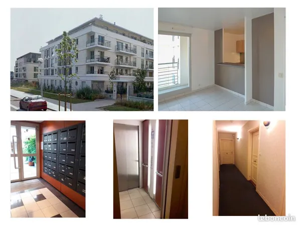 Particulier loue studio proche RER A & Commerces