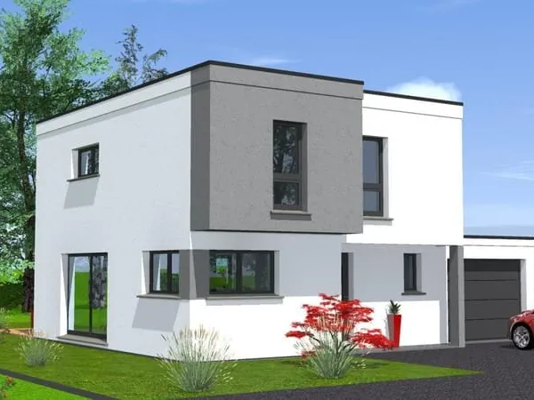 Maison contemporaine secteur Sausheim , Baldersheim