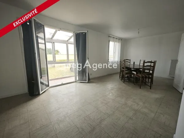 Maison 90 m² sur sous sol total