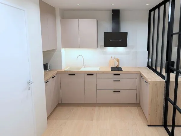 Studio meublé rénové + terrasse + parking - Nîmes Parc Hemingway - Etudiant