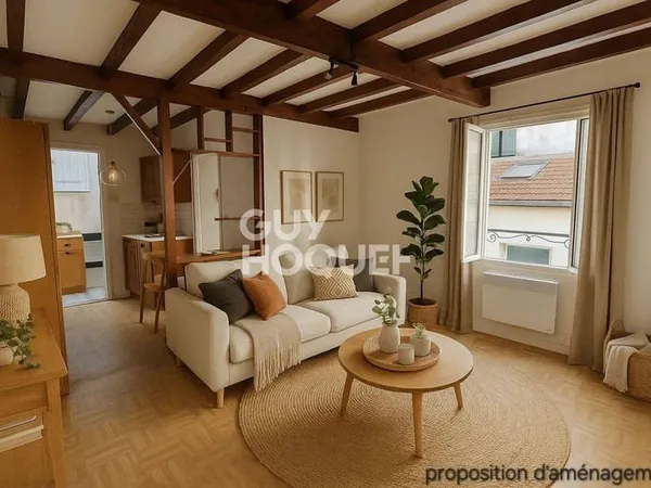 Appartement 2 pièces 35 m²