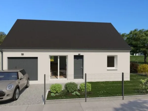 Maison 3 pièces 60 m²