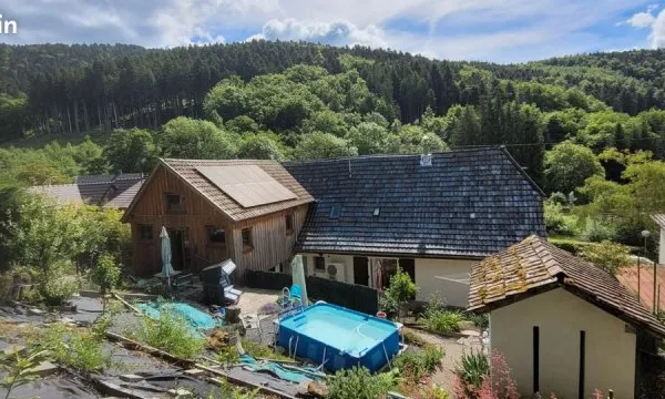 Maison vue dominante