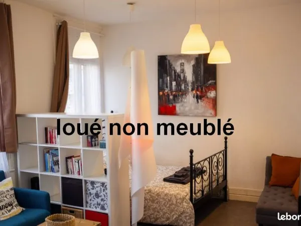 🏠 Appartement T1bis non meublé - 28 m² - rénové - 590 CC, square des Mulliers