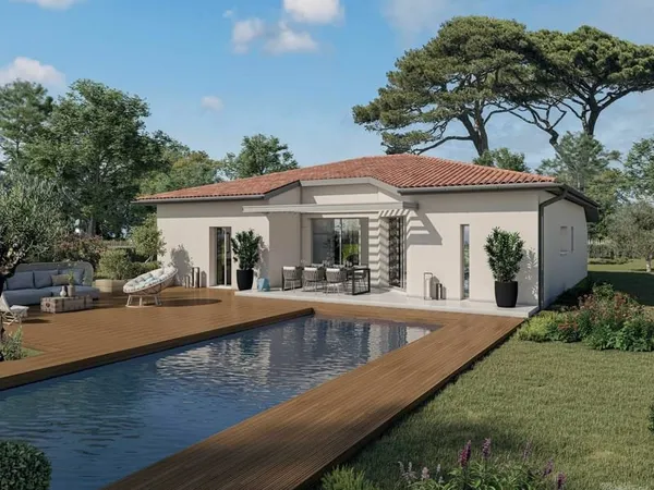 Maison familiale 4 chambres grande pièce de v...