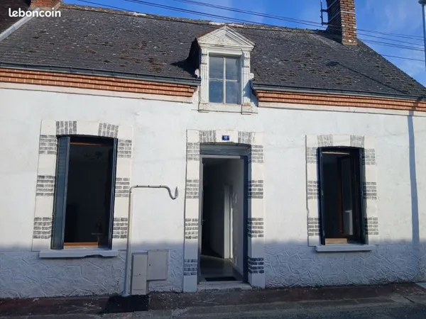 Maison de bourg avec jardin