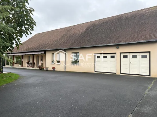Magnifique maison de plain-pied de 180m².