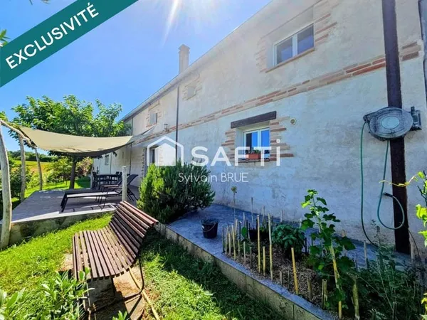 Propriété atypique avec hangar et vue panoramique