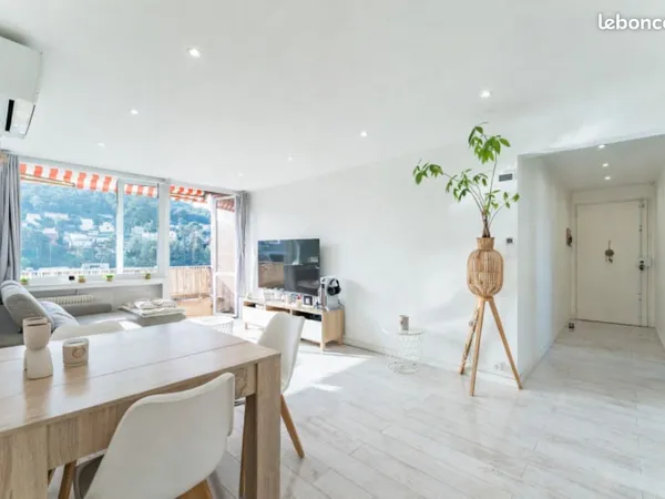 🏡 T4 70 m² rénové - Balcon, vue dégagée - Résidence sécurisée, parking - Marseille 9 Mazargues