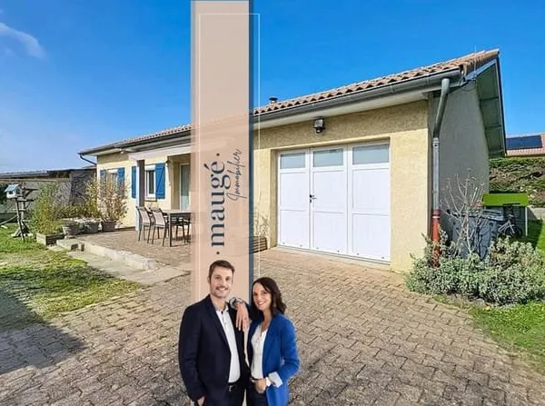 Maison - Plain-pied - 3 Chambres - Garage - Terrasse - Jardin - Au coeur du village