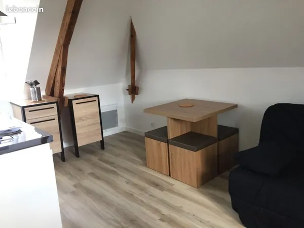 Studio meublé lumineux et calme