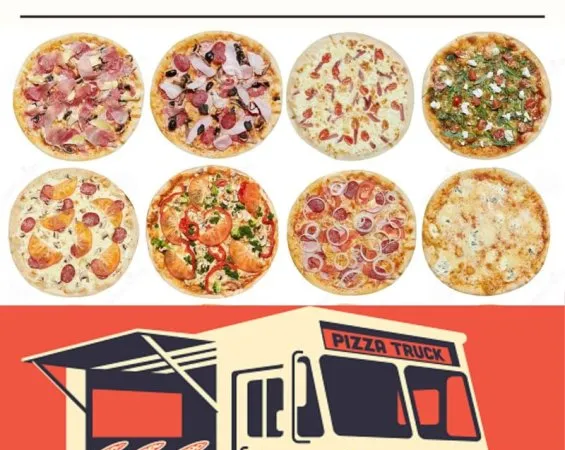 Food-Truck pizza tout équipé avec emplacement de vente - Lannion