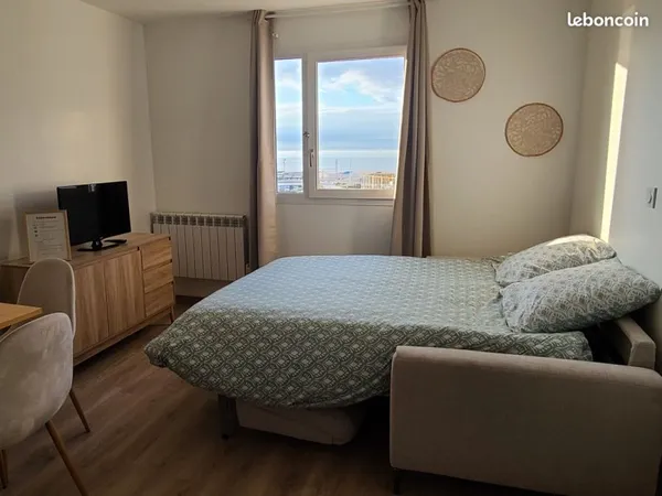 Appartement vue sur mer (idéal etudiant)