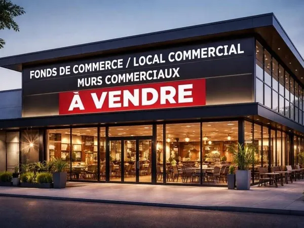 Fonds de commerce 300 m²