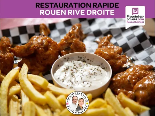 ROUEN Hyper centre - RESTAURANT, SNACK, RESTAURATION RAPIDE, TERRASSE