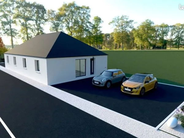 Terrain 411m2 sur breteuil même