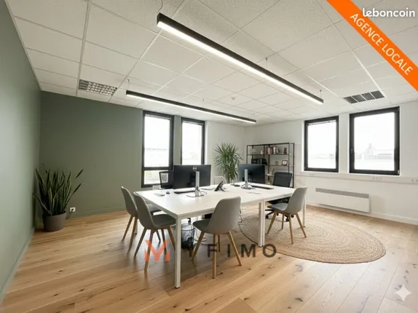 BUREAUX 1708 m² MANTES LA JOLIE