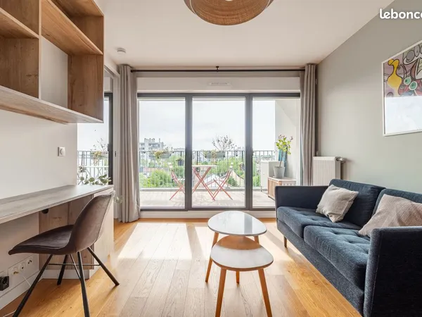 T2 meublé 43 m² + Balcon 12 m² - Métro L11 à 2 min (Montreuil Hôpital) - Résidence 2022