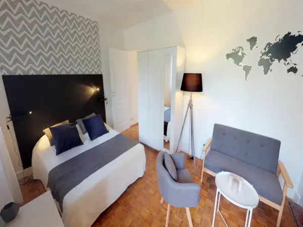 Propose chambre dans appartement en colocation