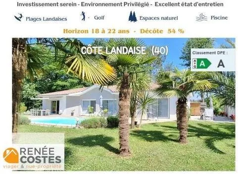 Viager occupé - F71-H75 ans - SOORTS HOSSEGOR (40150)
