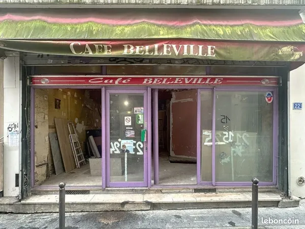 Murs boutique belleville goncourt