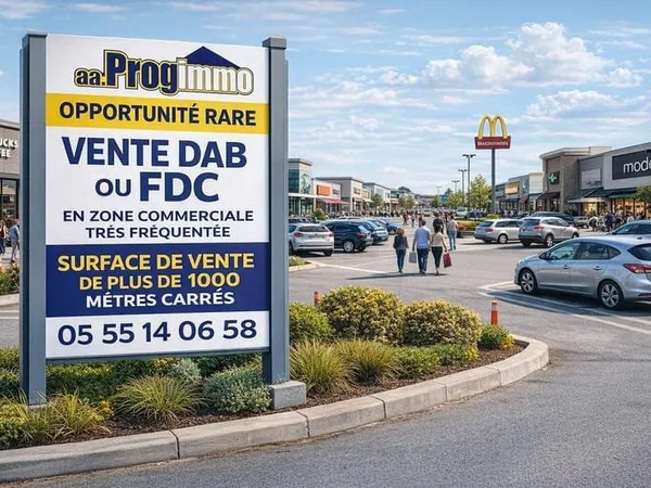 Local commercial 1074 m²